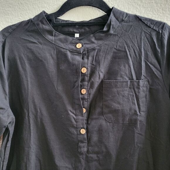 New Cotton dress with pockets L - Picture 2 of 8